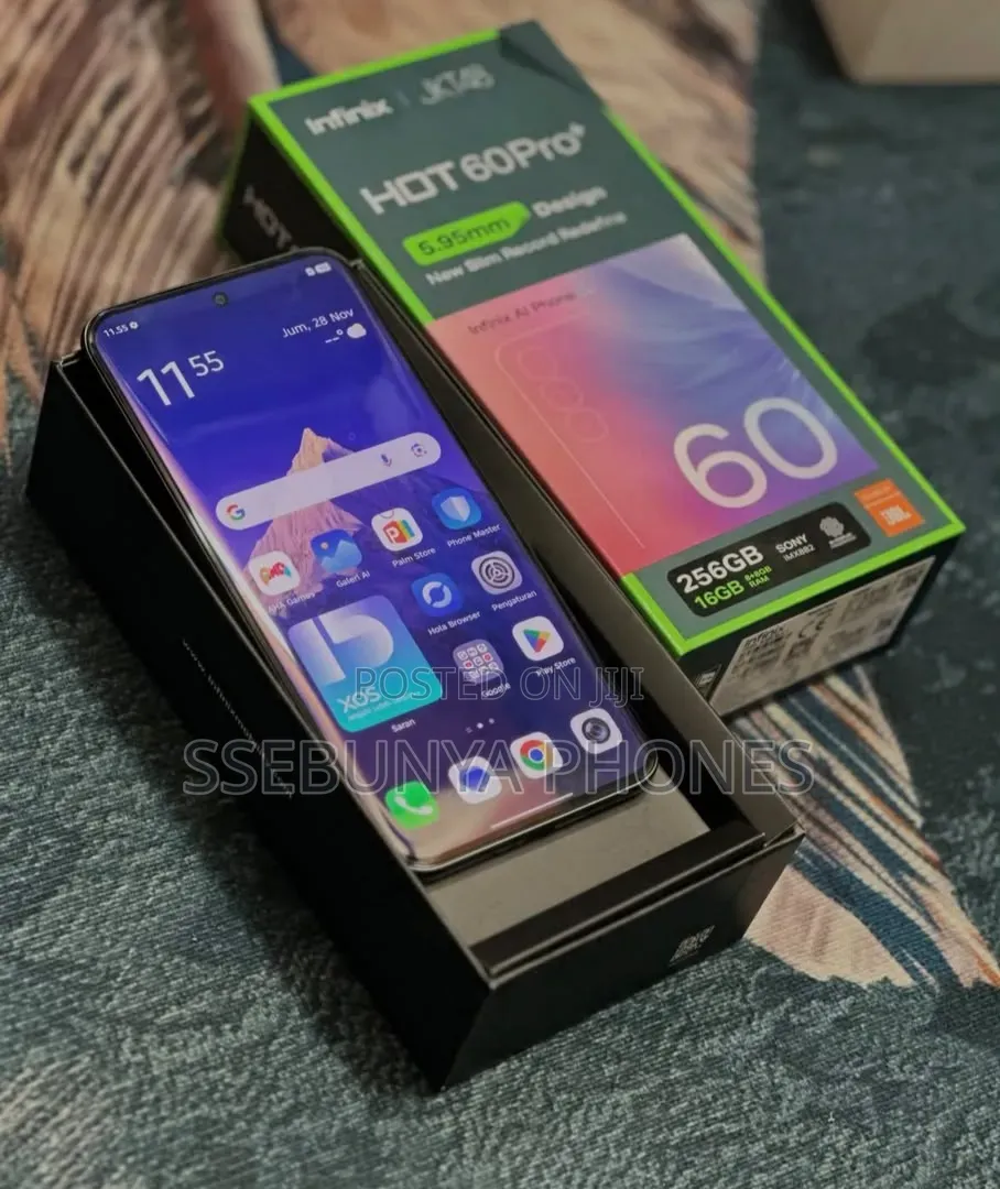 New Infinix Hot 60 Pro+ 256 GB Black
