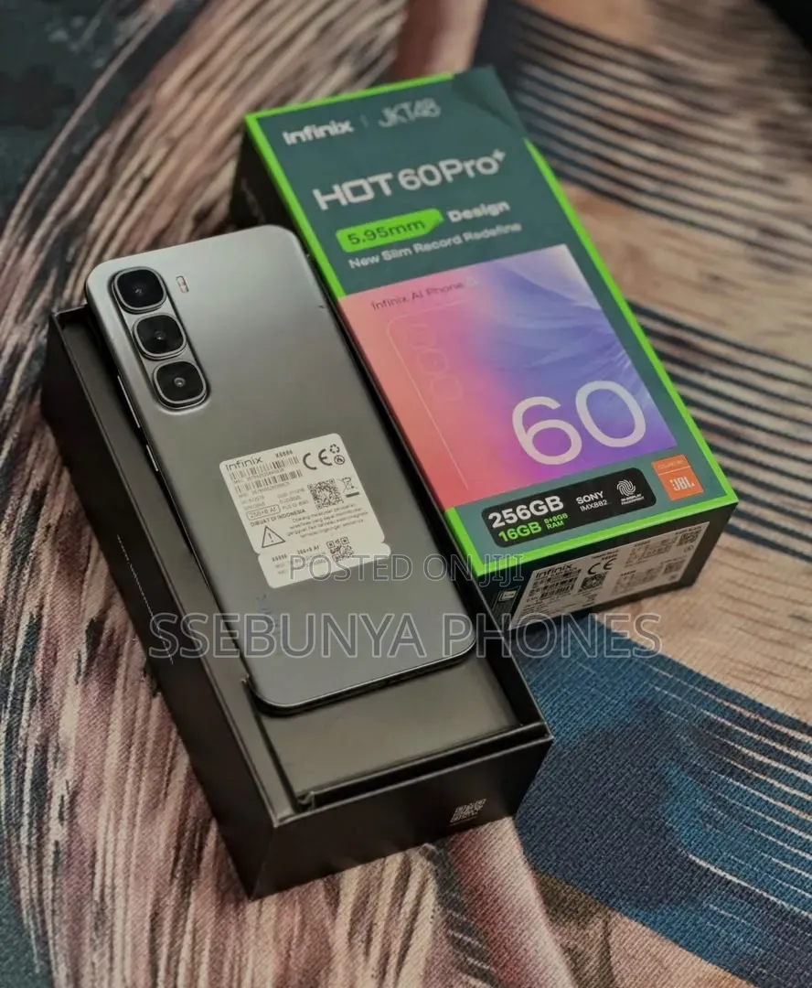 New Infinix Hot 60 Pro+ 256 GB Black