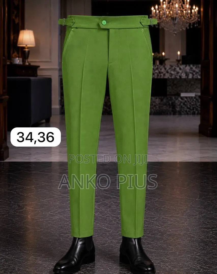 Beltless Trousers