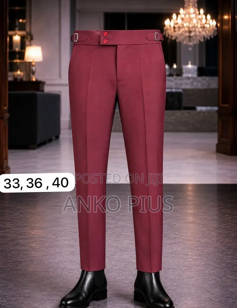 Beltless Trousers