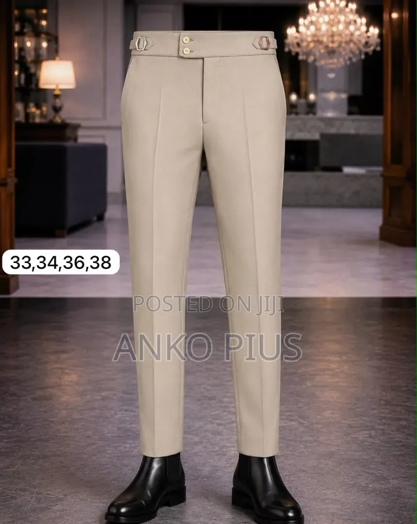 Beltless Trousers