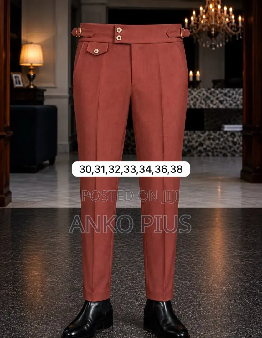 Beltless Trousers