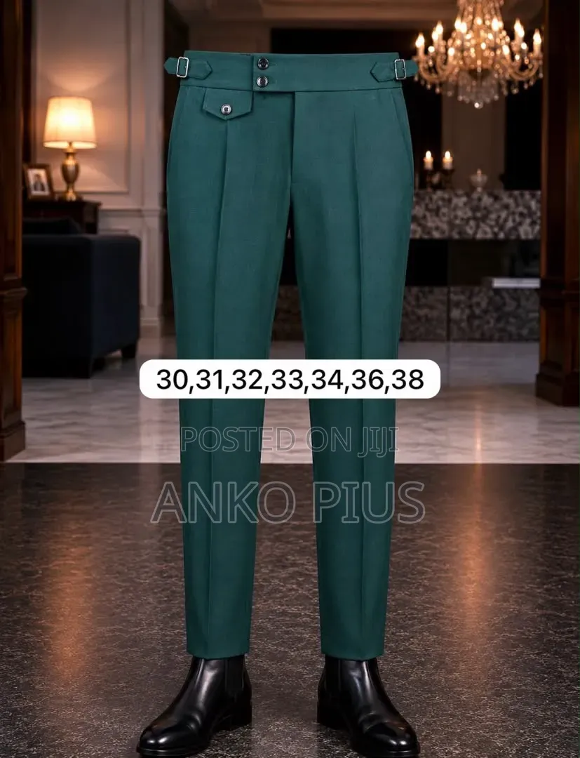Beltless Trousers