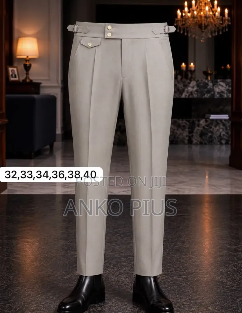 Beltless Trousers