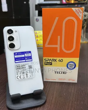 New Tecno Spark 40 Pro+ 256 GB White