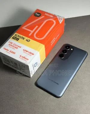 New Tecno Spark 40 Pro+ 256 GB Black