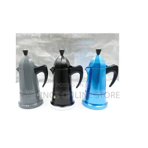 6 Cups Moka Pot Large Capacity Stainless Steel 304 Moka Pot Coffee