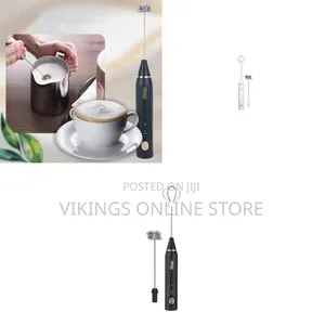 DSP 2 in 1 Battery Rechargeable Milk Frother for Coffee, Tea, Matcha