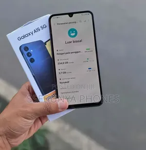 New Samsung Galaxy A15 5G 256 GB Blue
