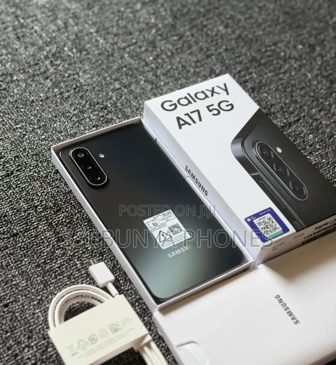 New Samsung Galaxy A17 5G 256 GB Black