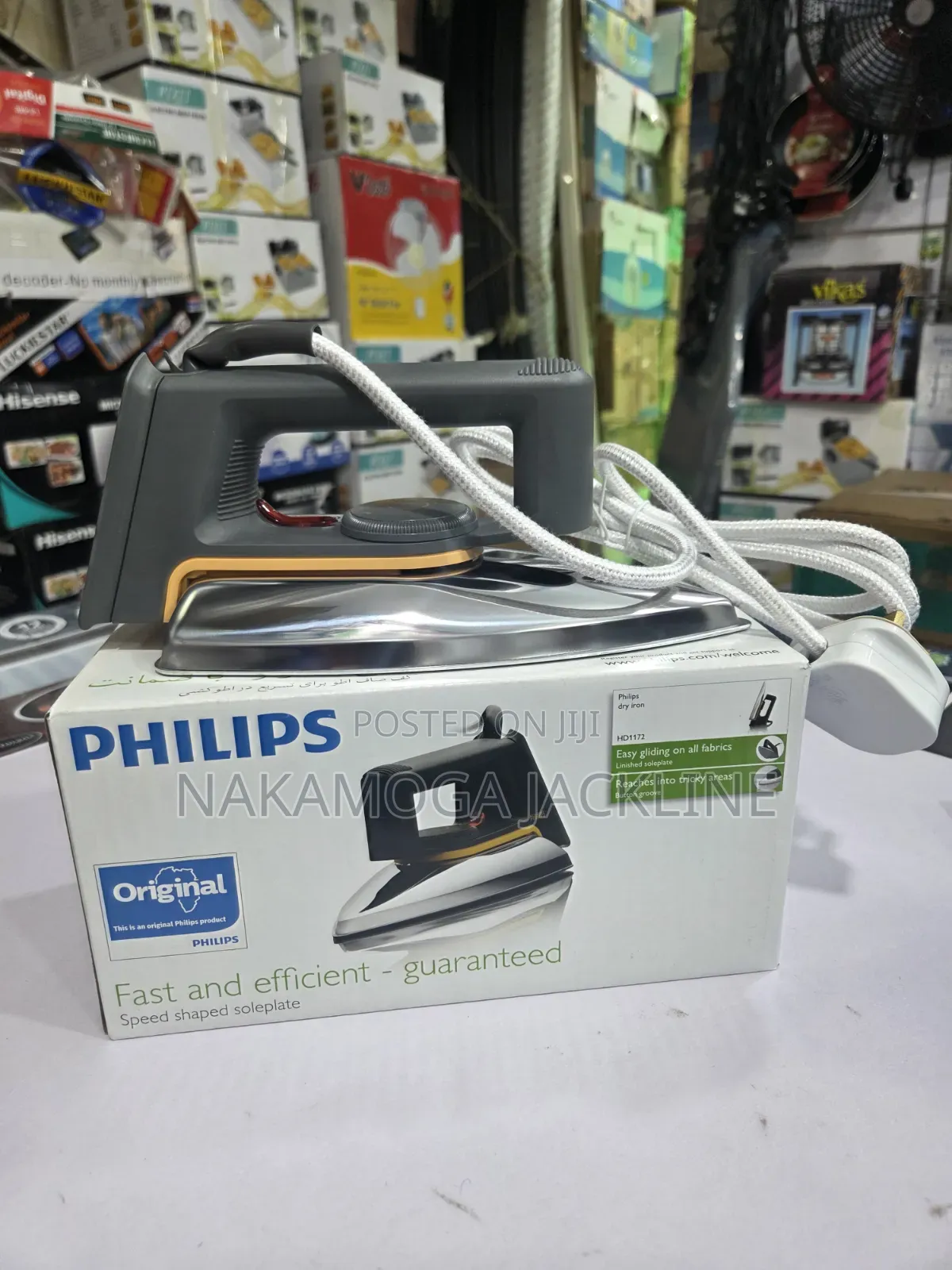 Original Philips Iron Dry /HD 1172