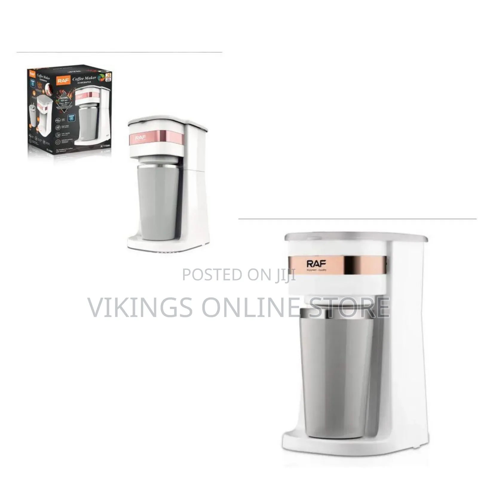 RAF Automatic 4 Cup Espresso Drip Coffee Maker