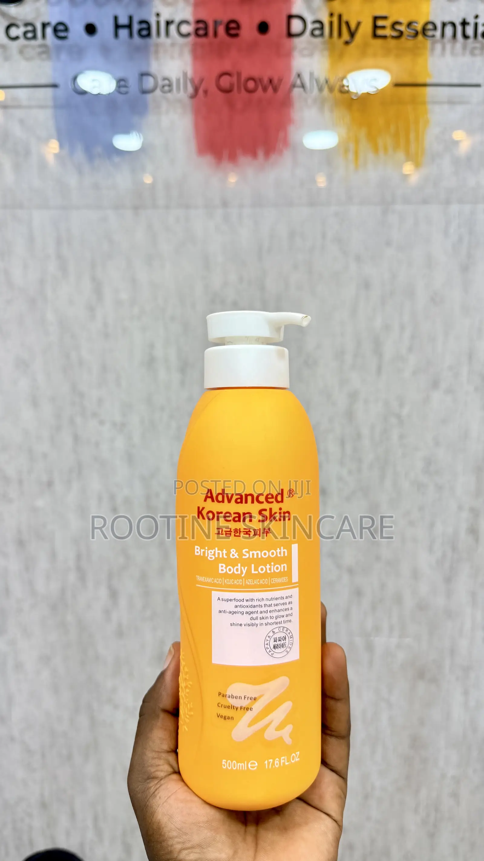 Advanced Korean Bright and Smooth Toning Body Lotion