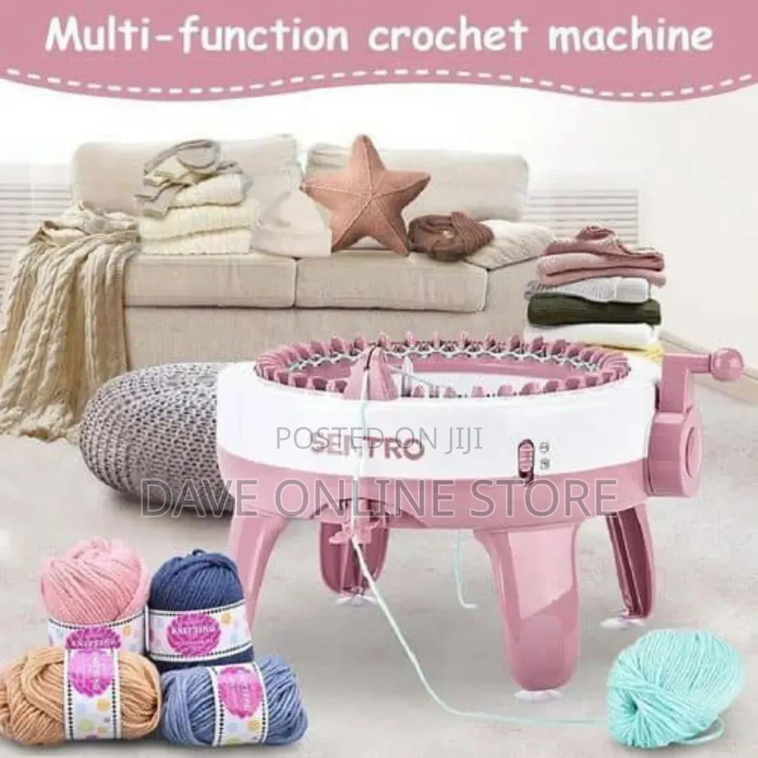 Knitting Machine, 48 Needles Knitting Loom Crochet Machine