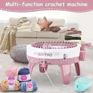 Knitting Machine, 48 Needles Knitting Loom Crochet Machine