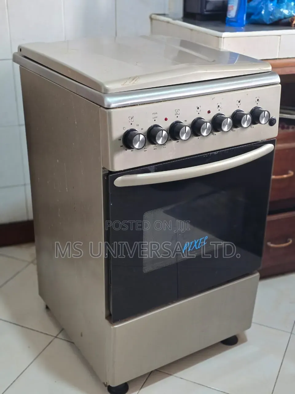 Pixel Gas and Electric Cooker Oven 3+1