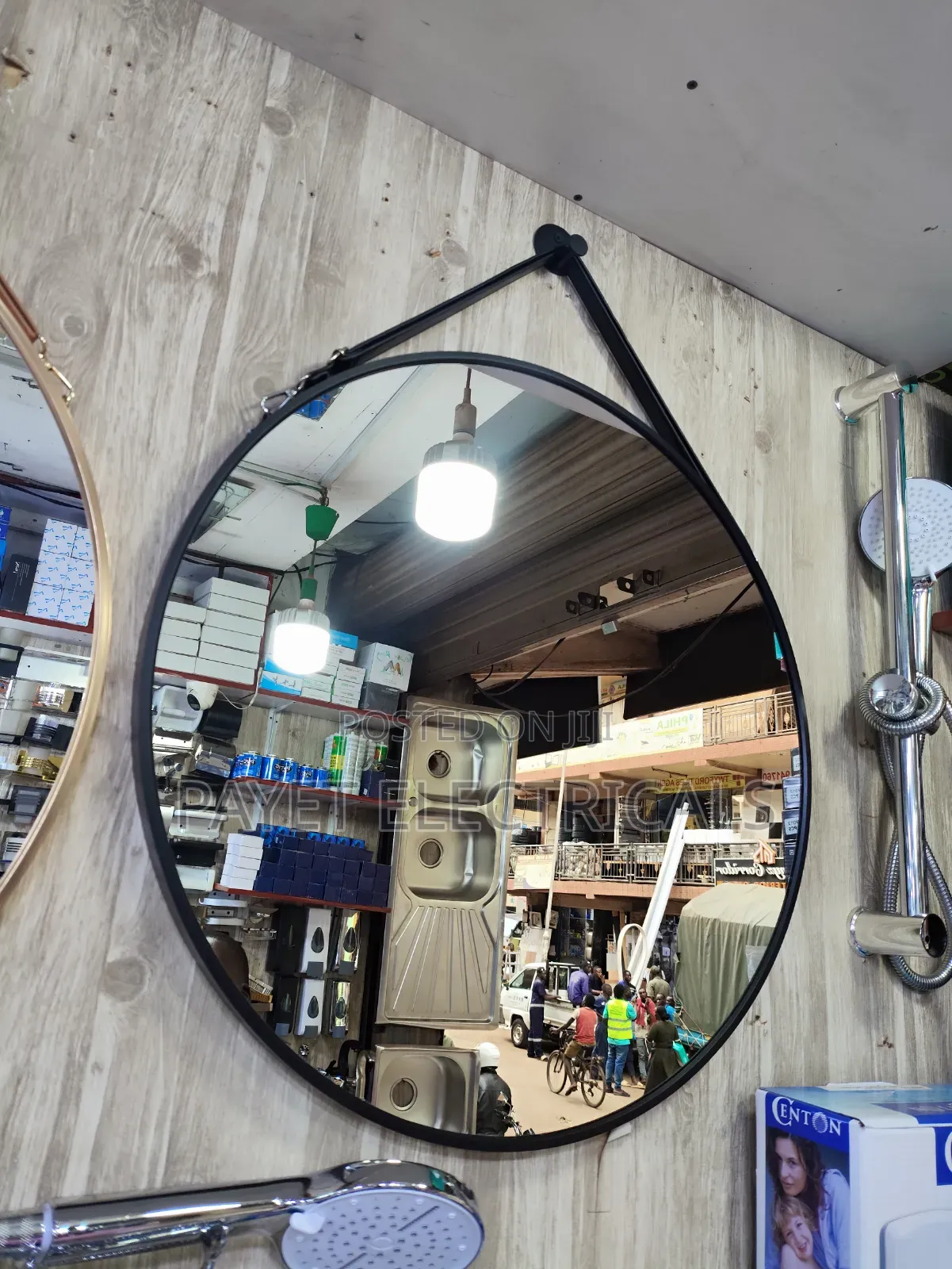 Wall Mounted Round Mirror