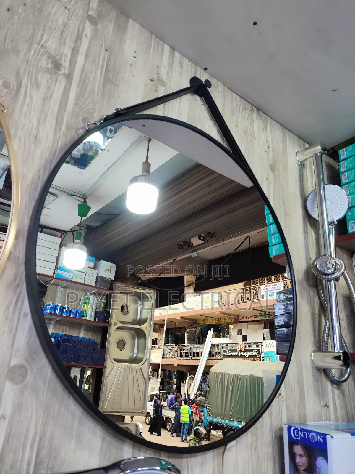Wall Mounted Round Mirror
