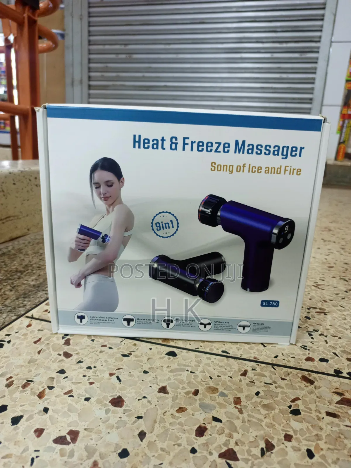 9 in 1 Heat Freeze Massager (Model SL-780)