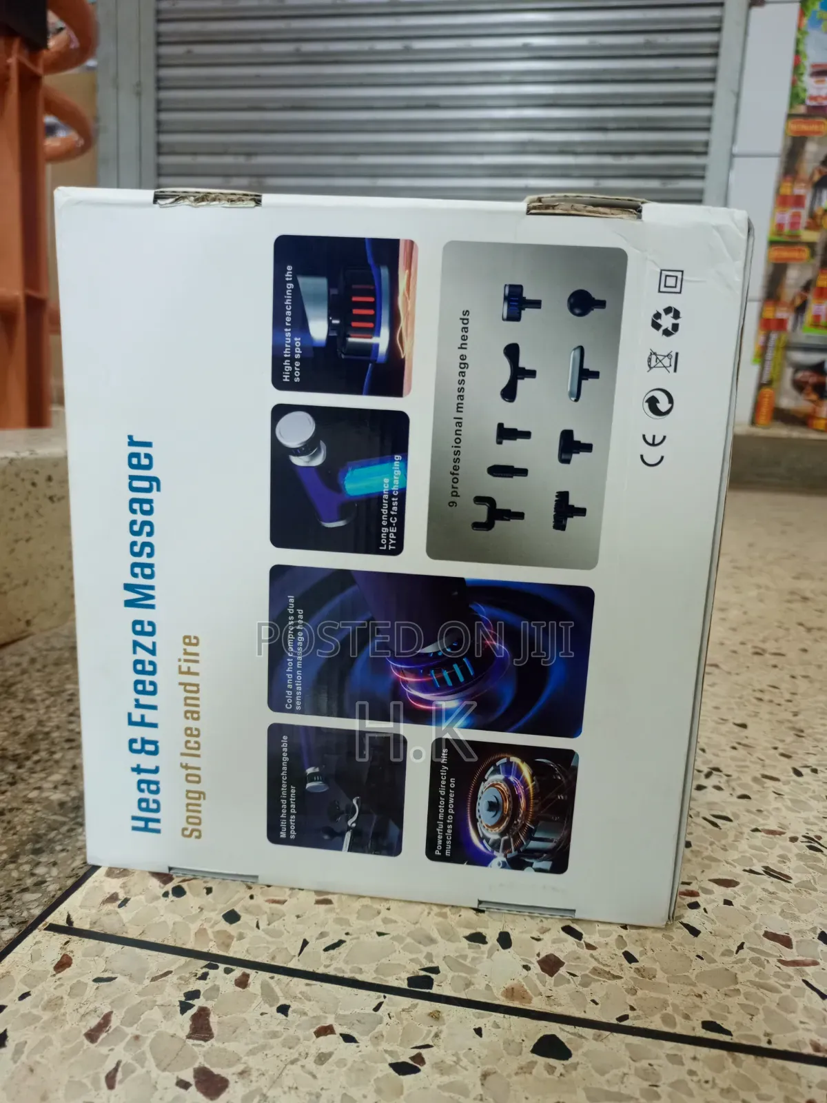 9 in 1 Heat Freeze Massager (Model SL-780)