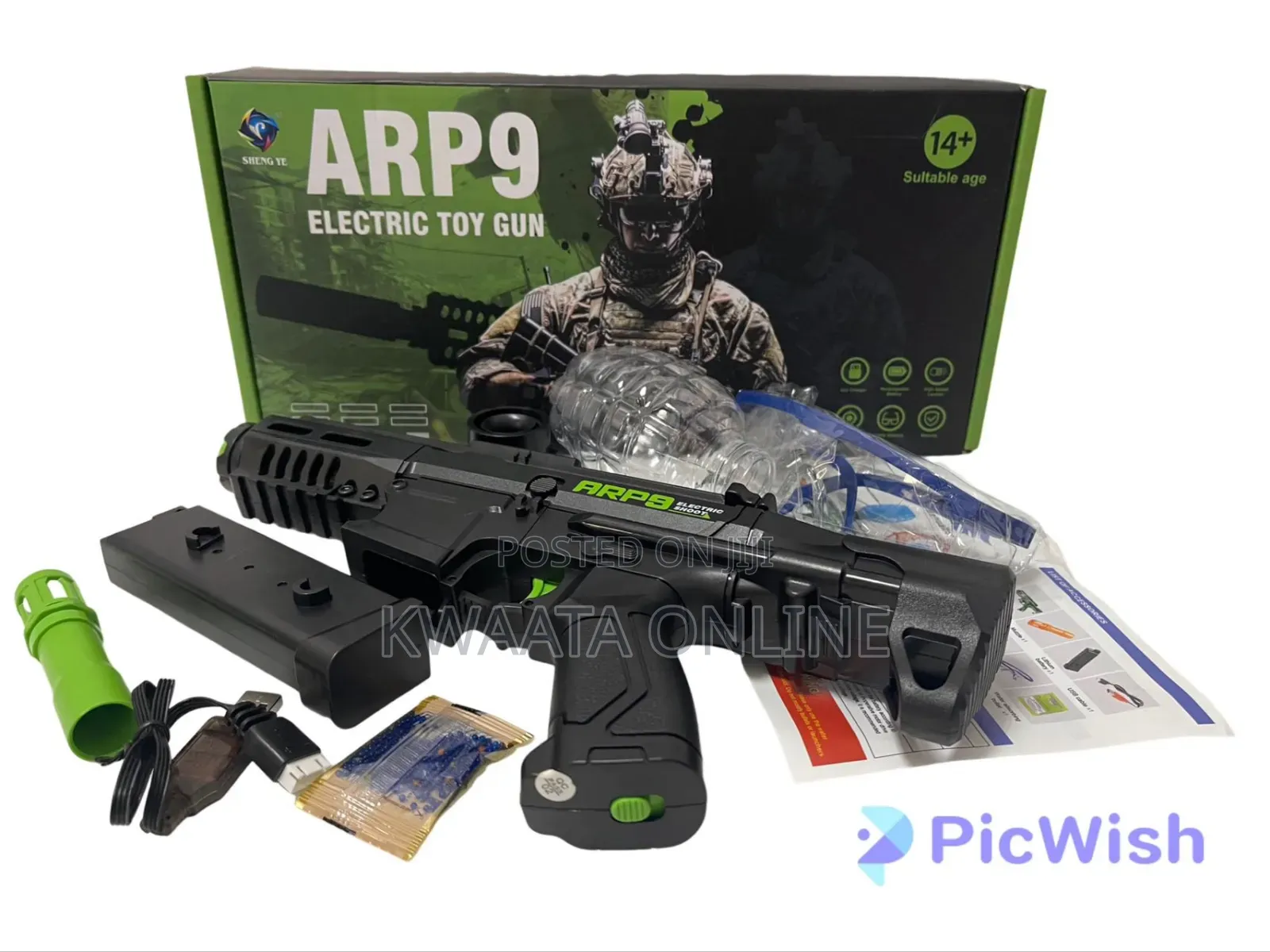 Electric Gel Ball Blaster Toy Gun for Kids Model ARP9