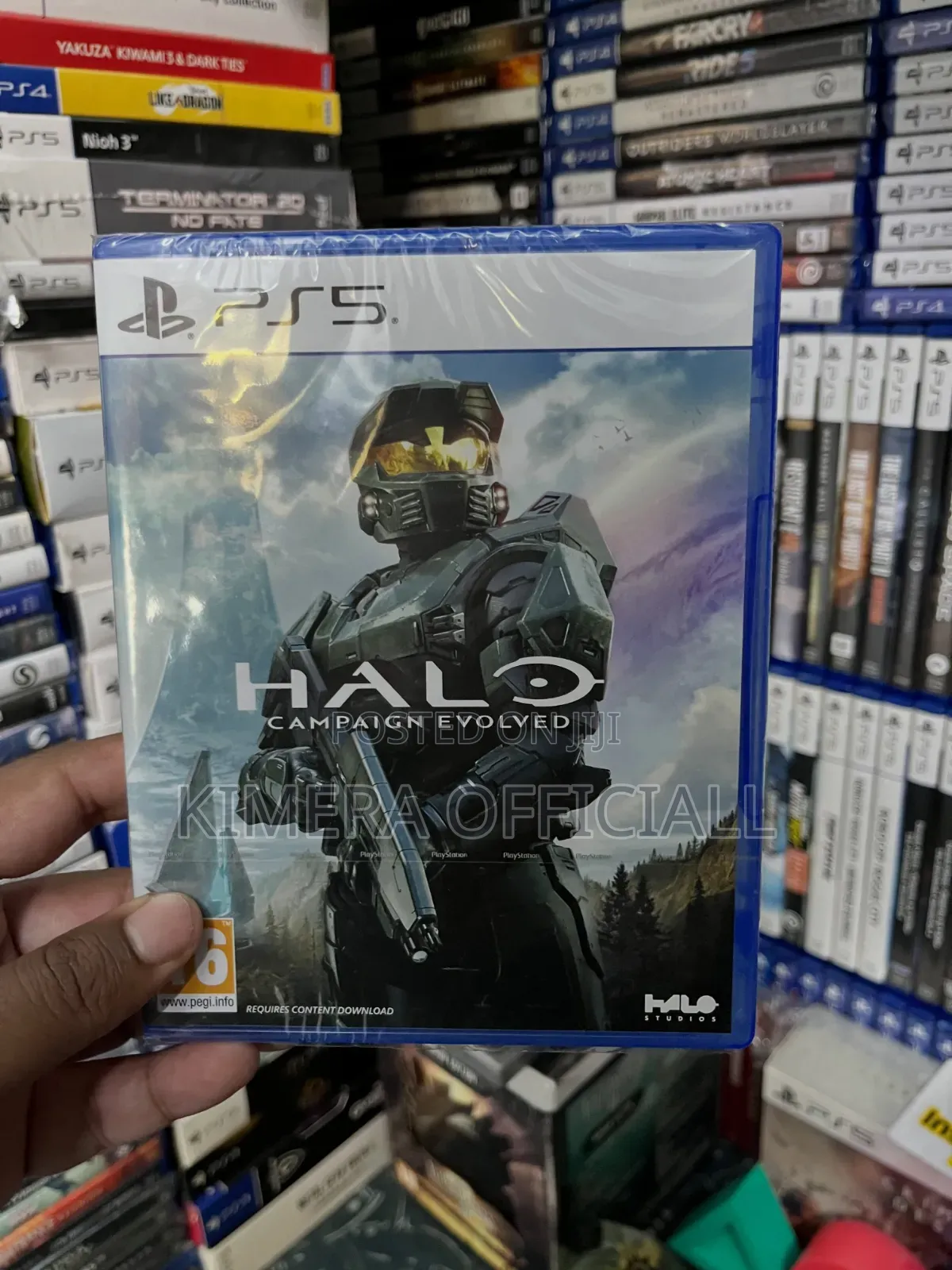 Halo Campaign Evolved PlayStation 5 Game Disc Original PS5 CD