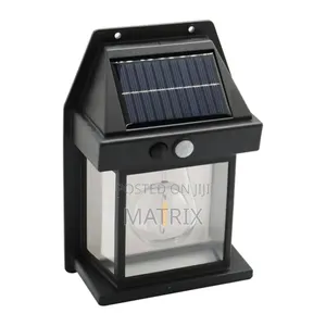 Solar Wall Lamp With a Built-in Motion Sensor