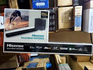 Hisense AX3100Q, a 3.1-Channel Dolby Atmos Soundbar System 500W