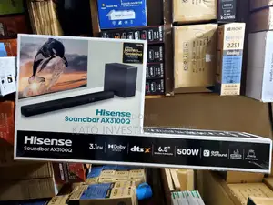 Hisense AX3100Q, a 3.1-Channel Dolby Atmos Soundbar System 500W