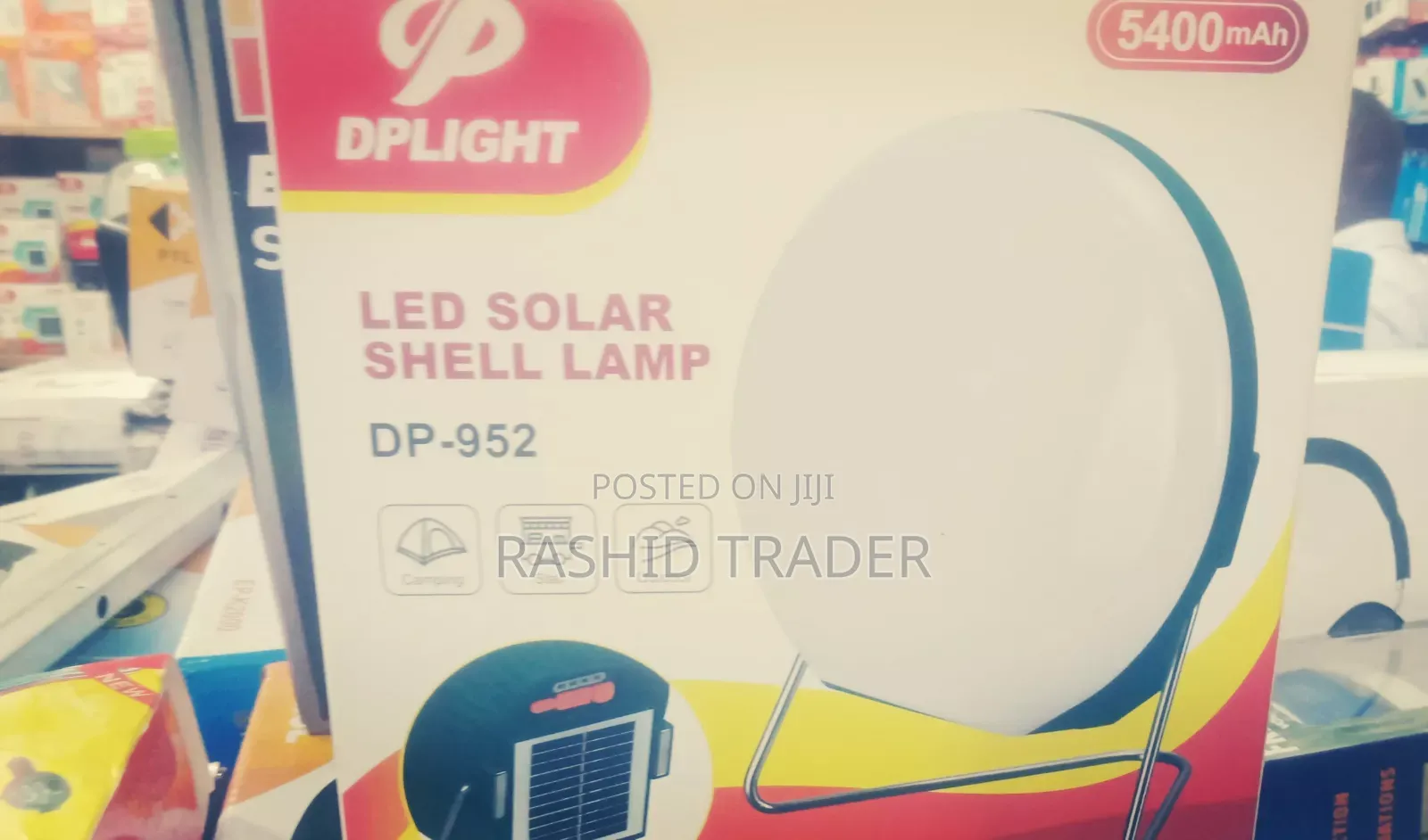 Led Solar Shell Lamp