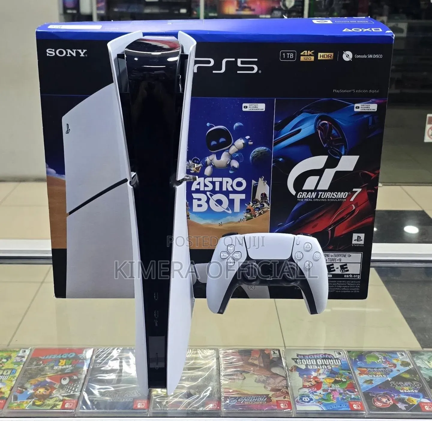PS5 Slim Digital Edition Console Original Brand New 1TB SSD