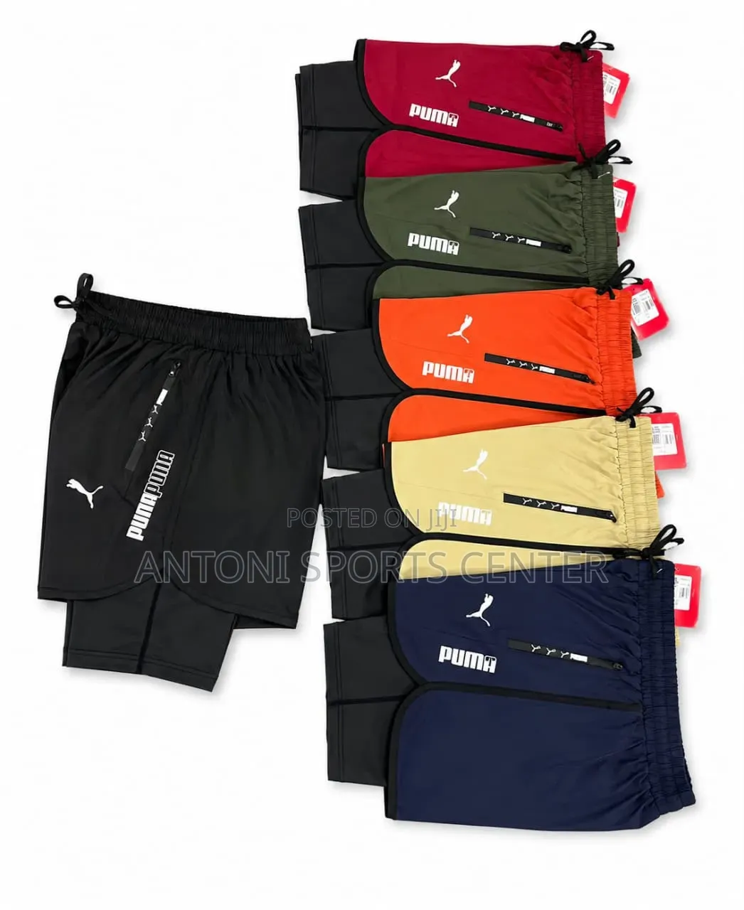Puma and Adidas Gym Shorts