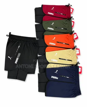 Puma and Adidas Gym Shorts