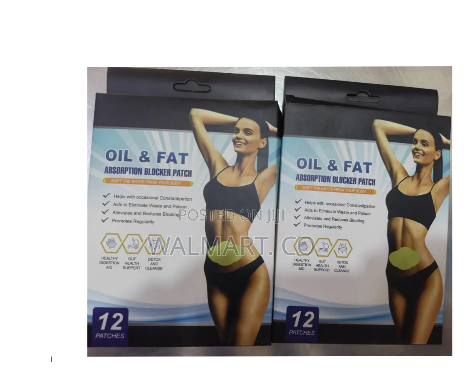 Oil and Fat Absorption Blocker Patch