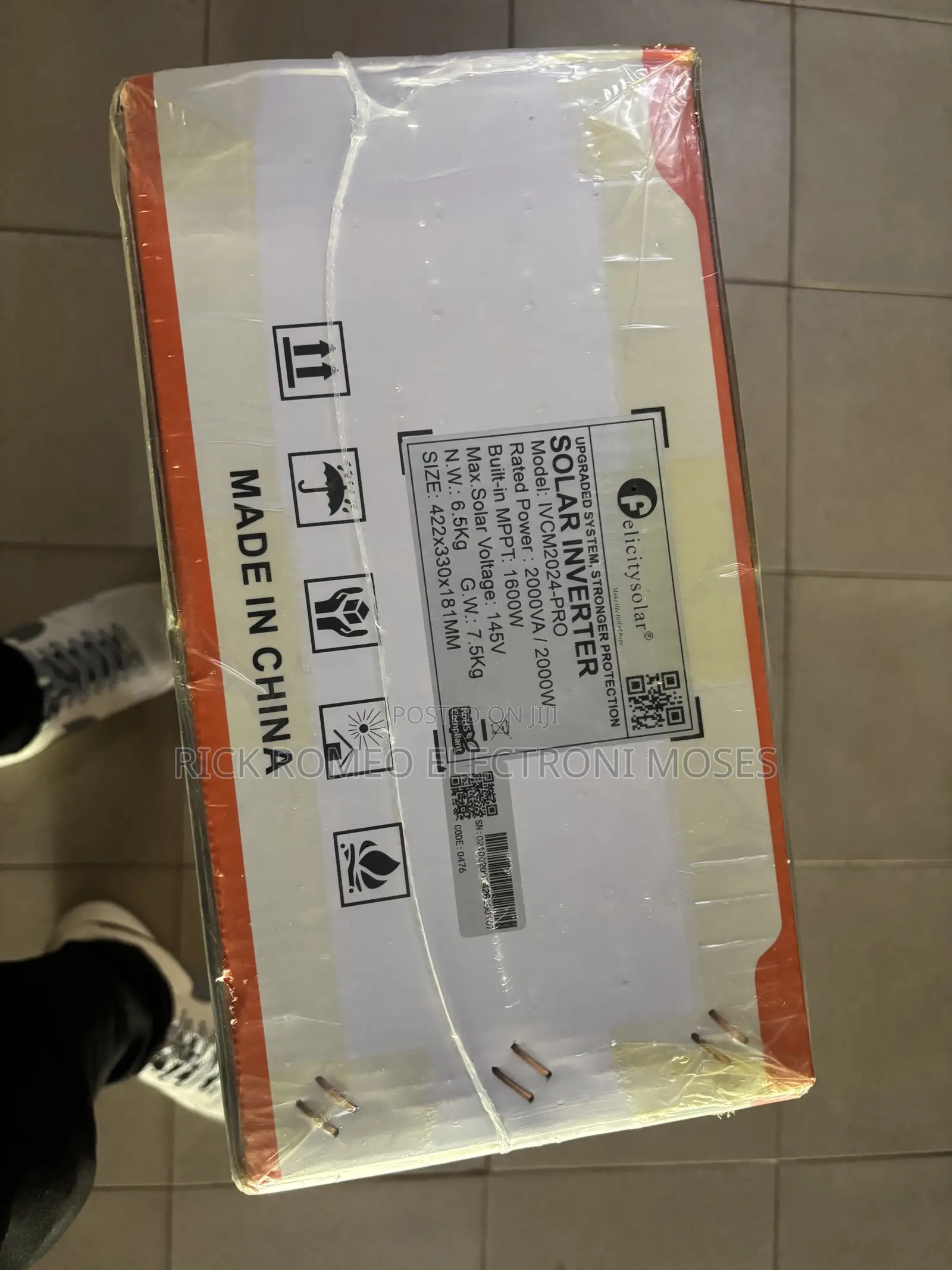 2kva 24v Hybrid Inverter With Inbuilt MPPT Controller