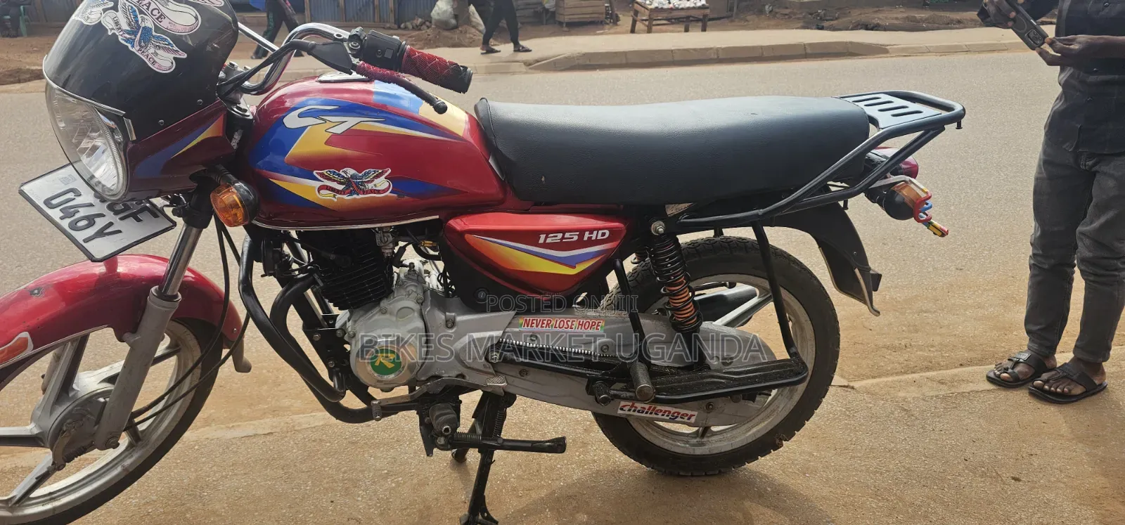 Bajaj CT 125X 2025 Red