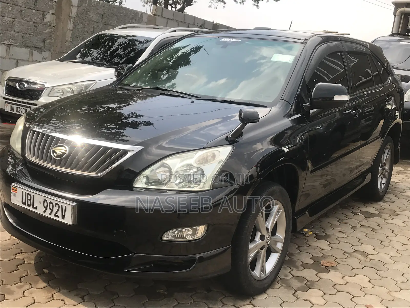 Toyota Harrier 2008 Black