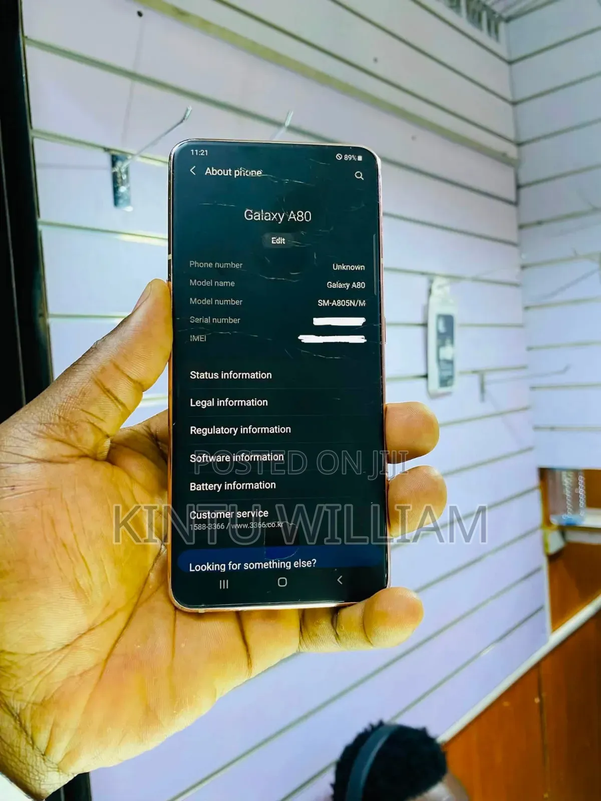 Samsung Galaxy A80 128 GB Gold