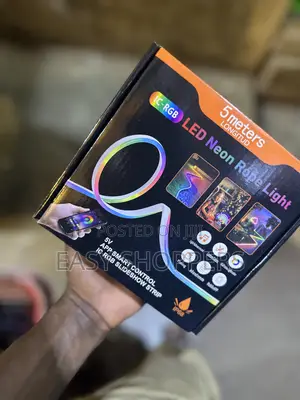5M RGB LED Neon Light Rope Smart App Remote Control