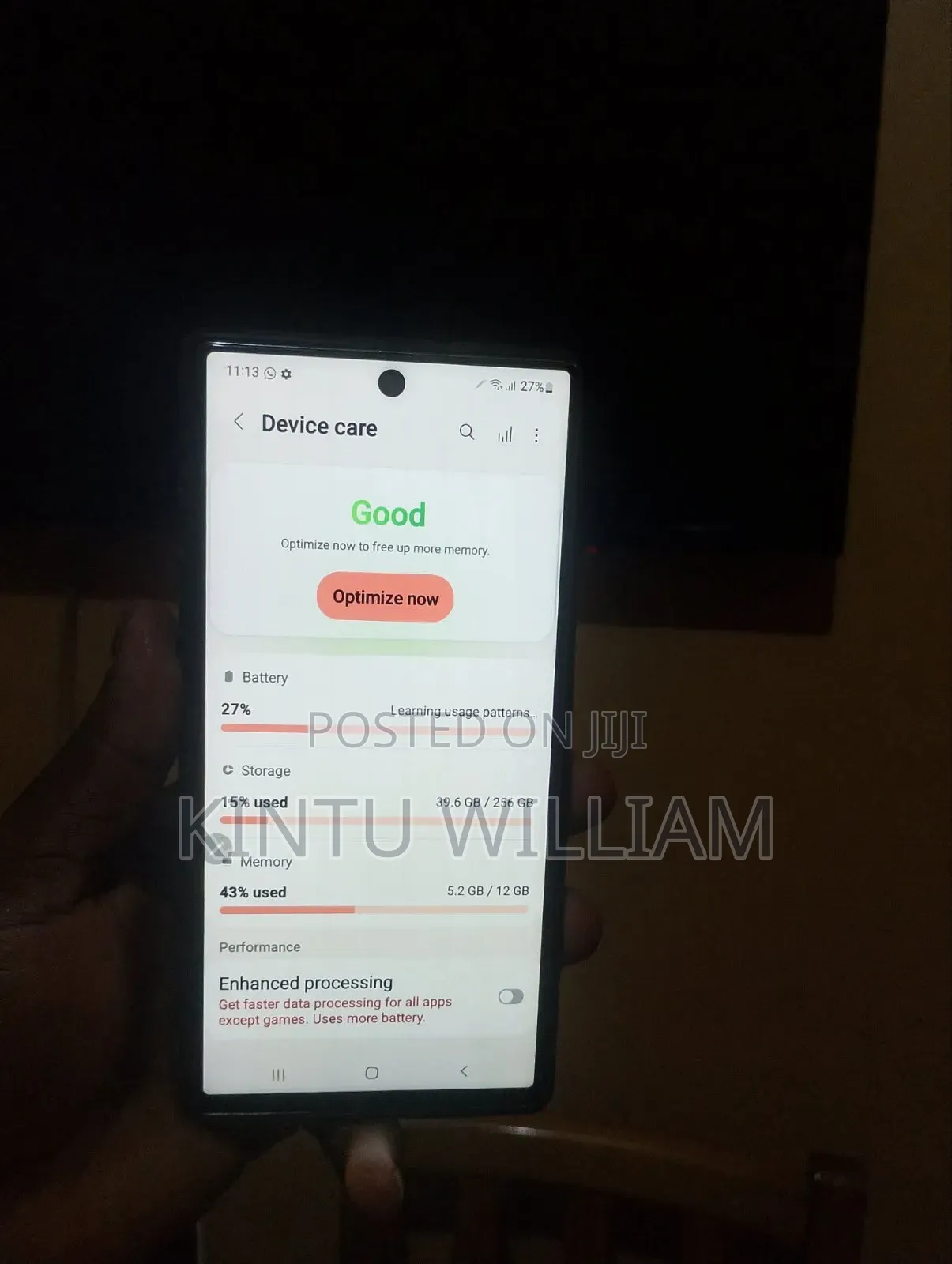 Samsung Galaxy Note 10 Plus 5G 256 GB Black
