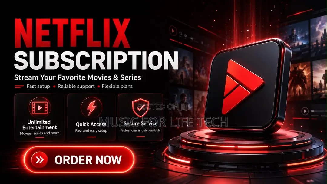 Netflix Subscription – Affordable Streaming Access
