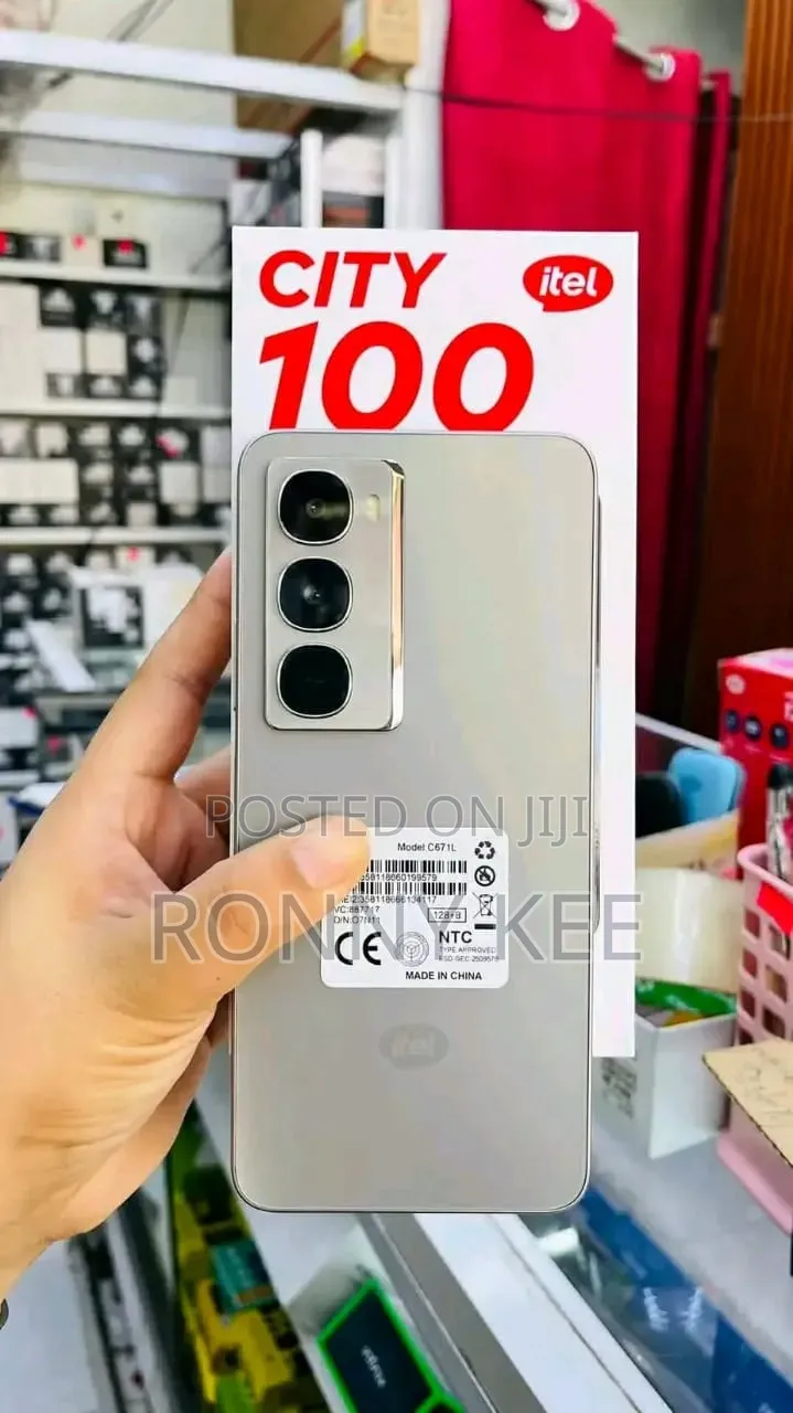 New Itel City 100 128 GB Gray