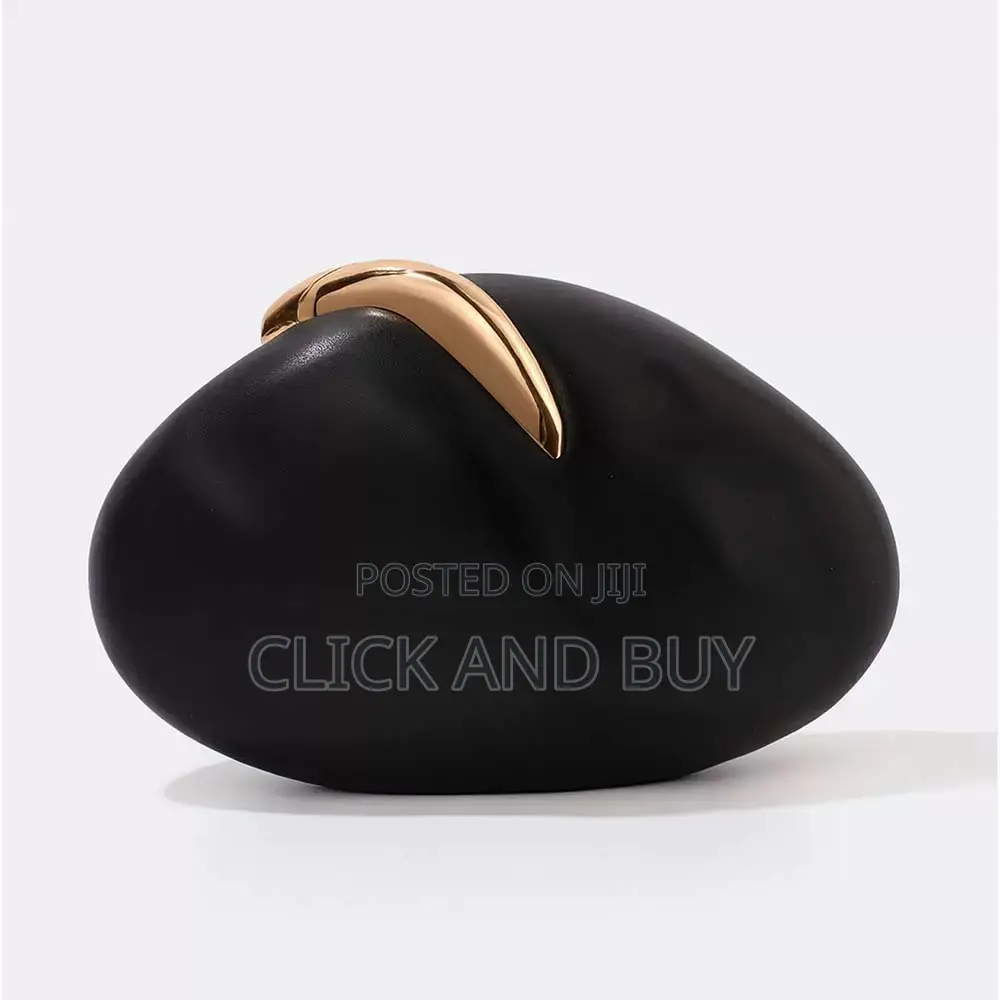 Abstract Sculptural Evening Clutch Bag