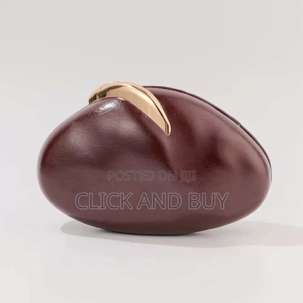 Abstract Sculptural Evening Clutch Bag