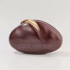 Abstract Sculptural Evening Clutch Bag
