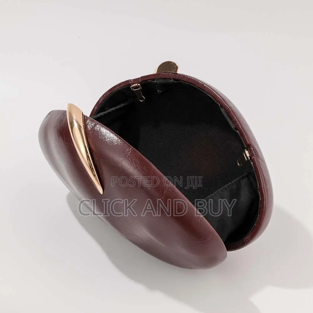 Abstract Sculptural Evening Clutch Bag