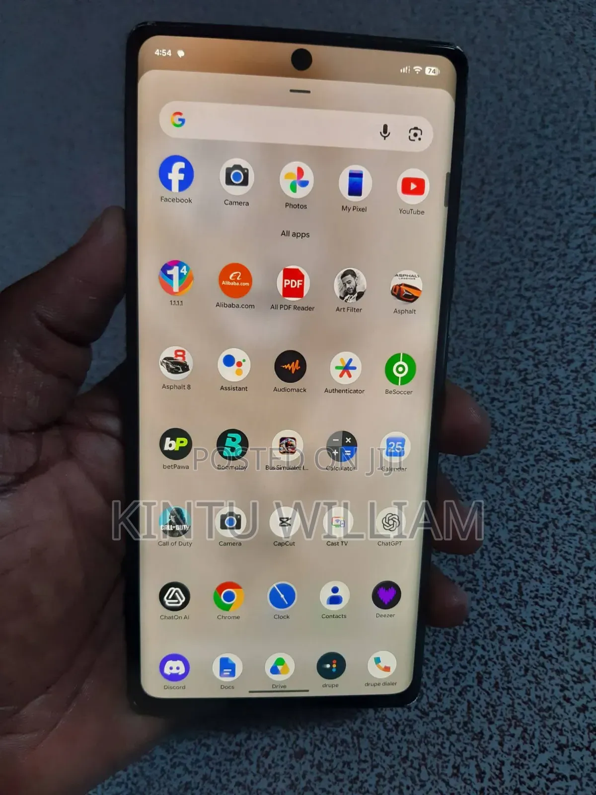 Google Pixel 6 256 GB Black