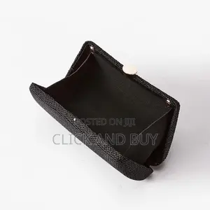 Evening Clutch Bag - Black