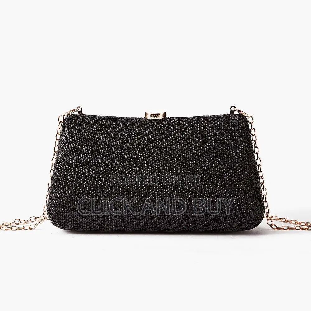 Evening Clutch Bag - Black