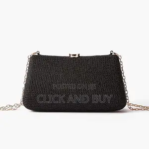 Evening Clutch Bag - Black
